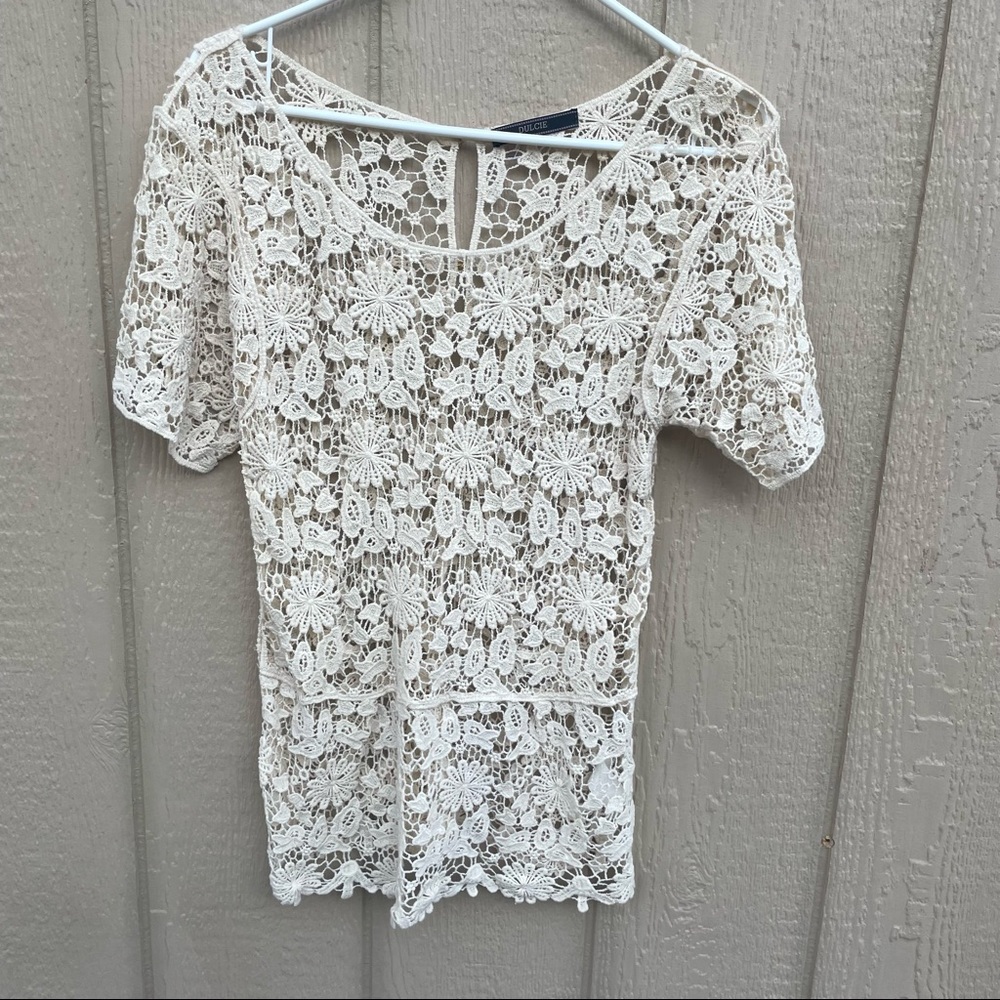Dulcie women’s crochet top